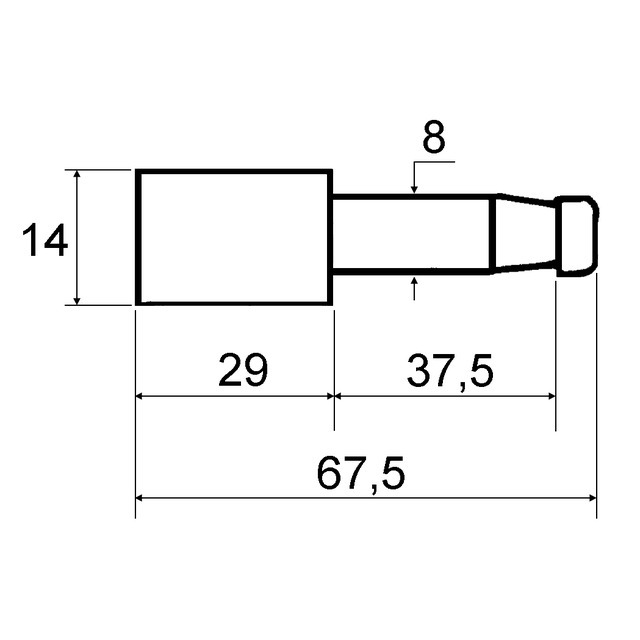 Verrouillage Bouton Poussoir 403000010R10 référence fournisseur 248580